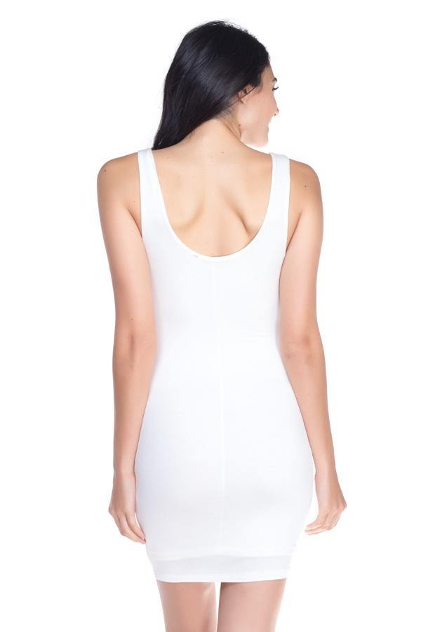 Sleeveless Basic Dress - Pearlara