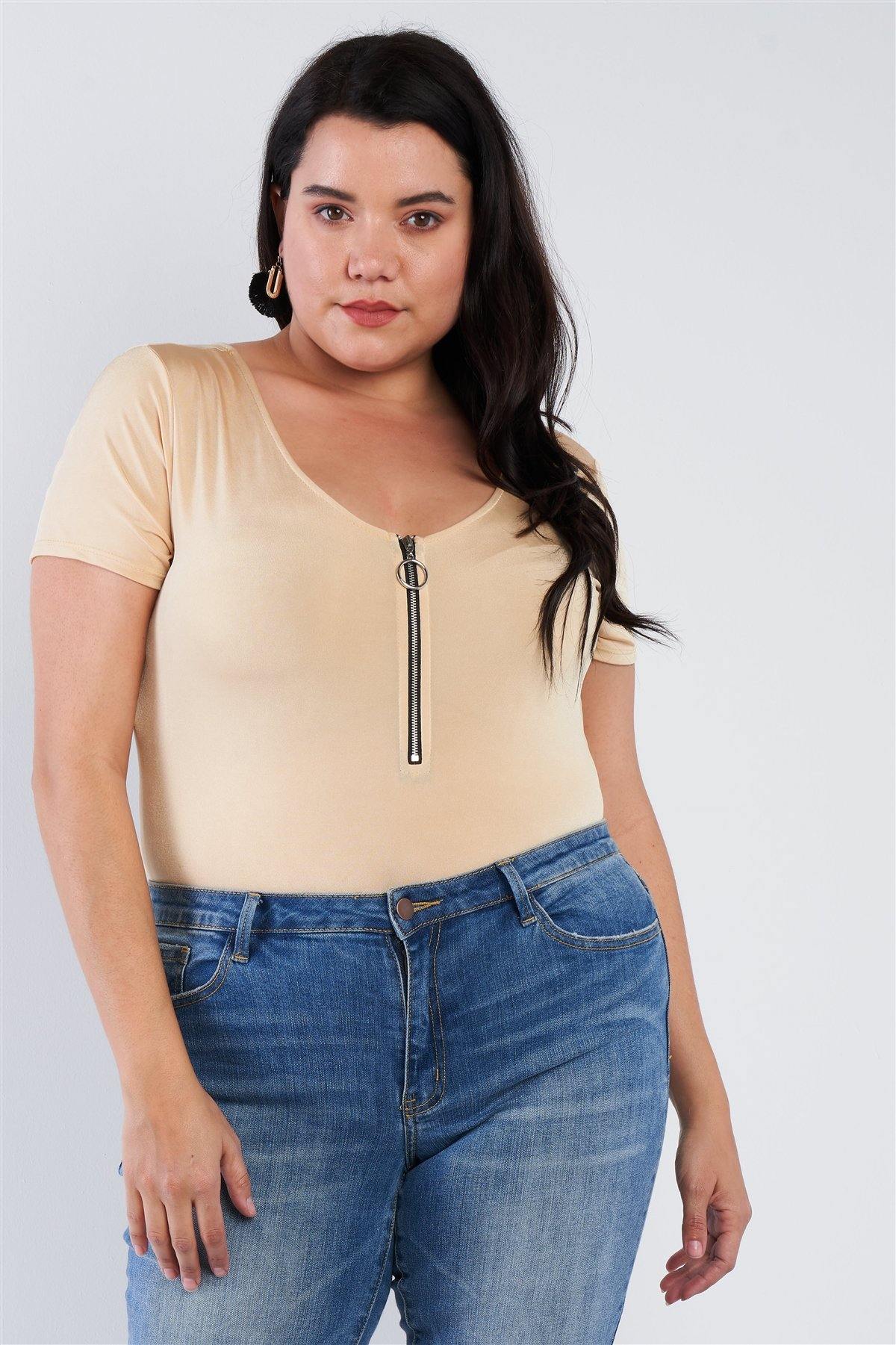 Plus Size Bodysuit - Pearlara