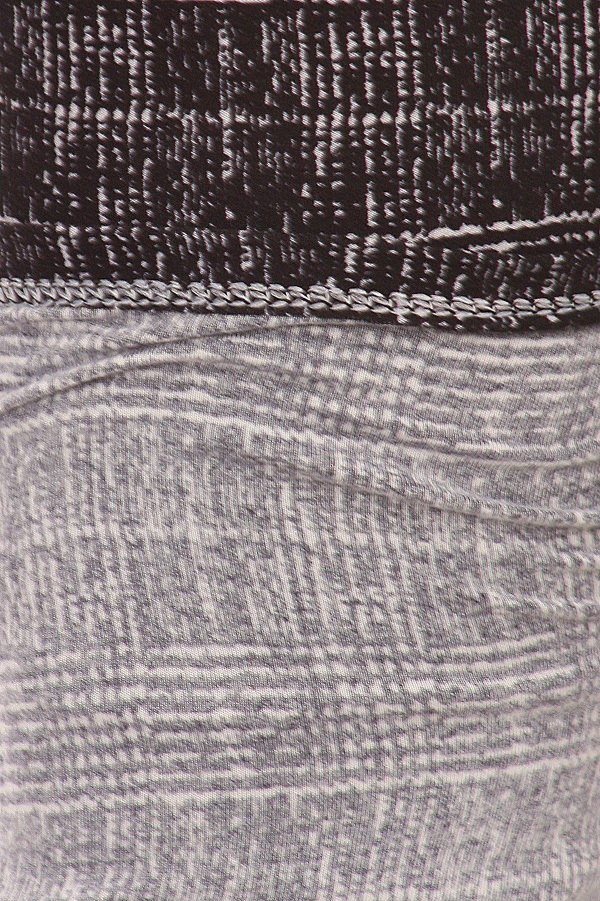 Knit, Pattern Print, Full Length Leggings With Elastic Waist - Pearlara