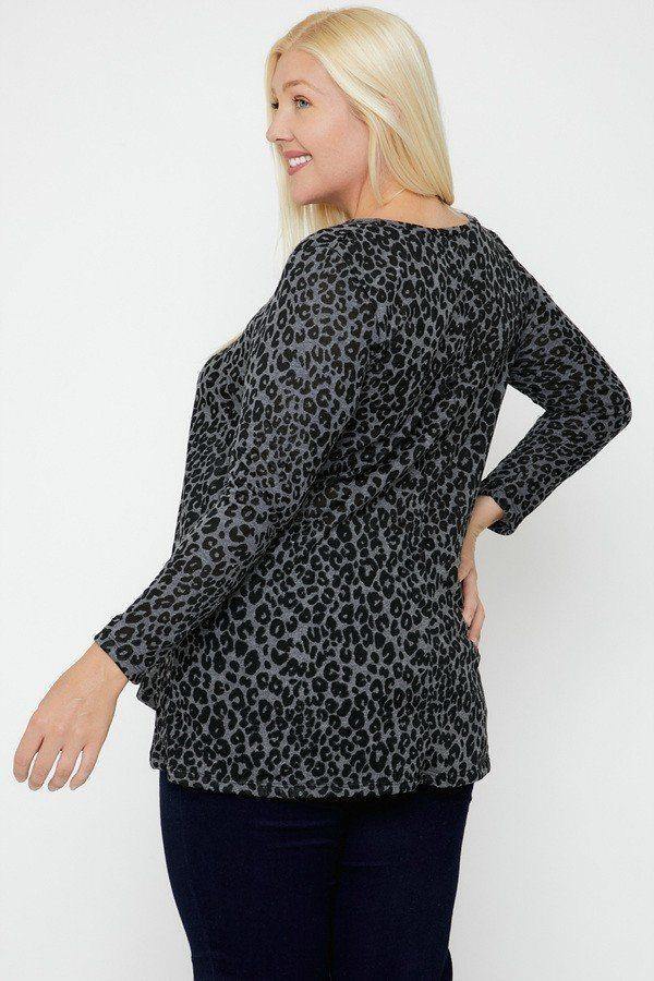 Cheetah Print Tunic - Pearlara