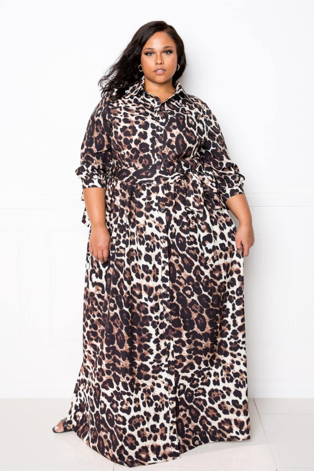 Leopard Printed Dress - Pearlara