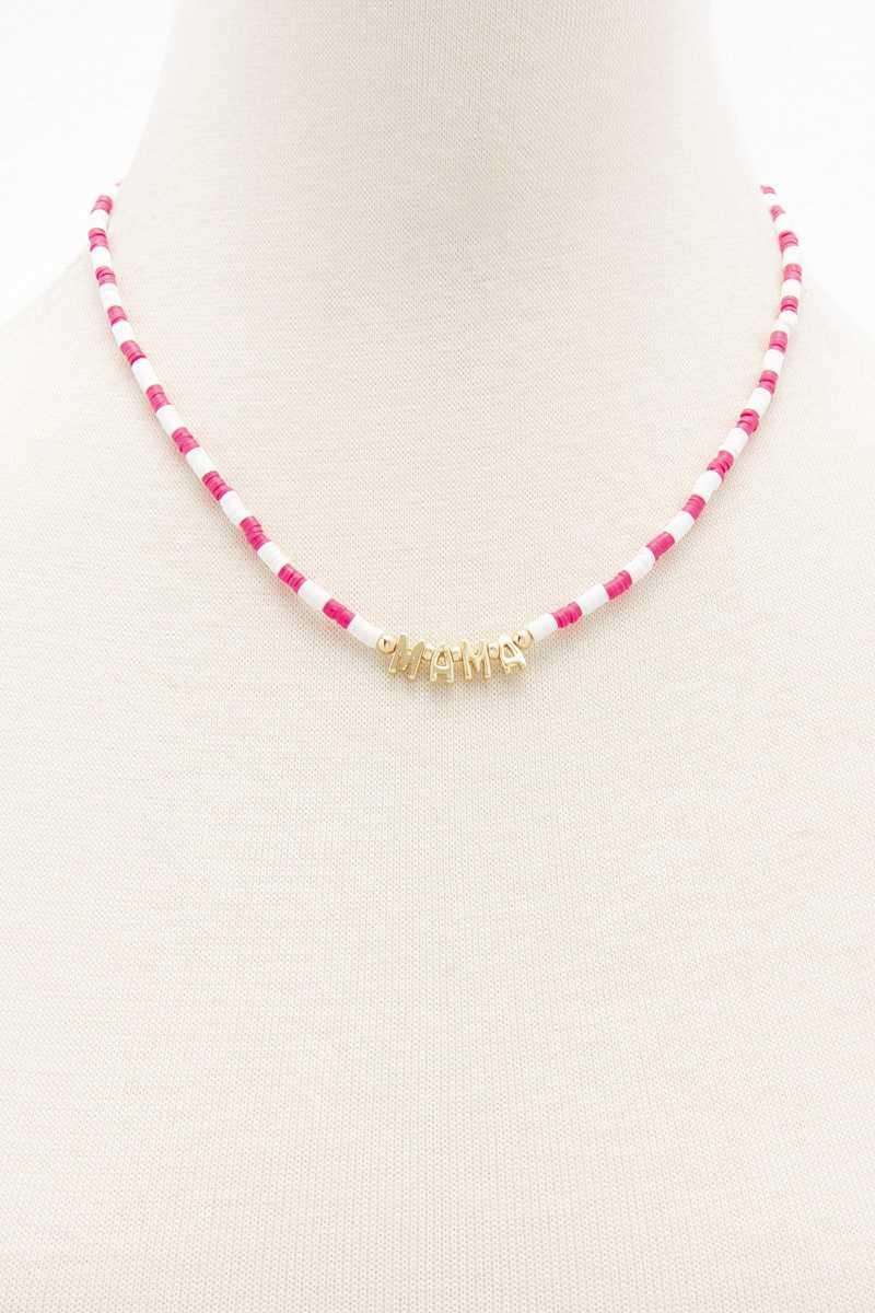 Mama Beaded Necklace - Pearlara