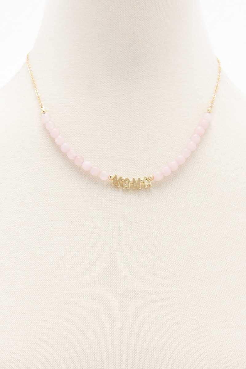 Mama Beaded Necklace - Pearlara