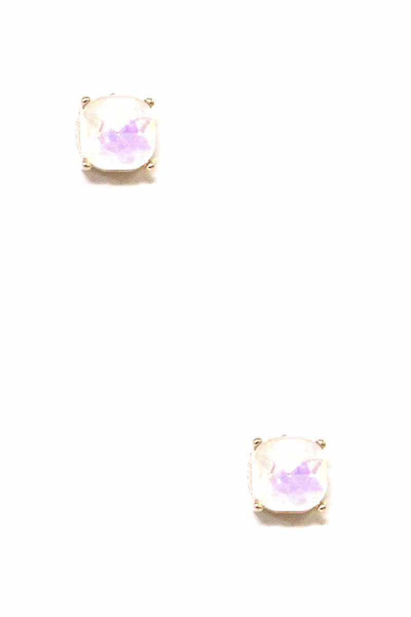 Square Stud Earring - Pearlara